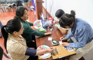 Se realizó una importante campaña de salud preventiva en el Centro cultural de la UNSCH en la ciudad de Huamanga .