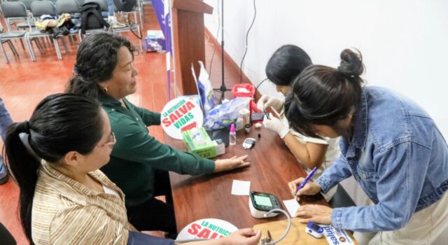 Se realizó una importante campaña de salud preventiva en el Centro cultural de la UNSCH en la ciudad de Huamanga .