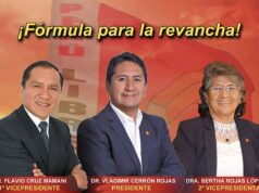 JNE inscribe fórmula presidencial de Perú Libre con Vladimir Cerrón desde la clandestinidad
