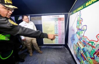 Estado de emergencia: Ministro Martínez lidera operativo de control territorial en Comas