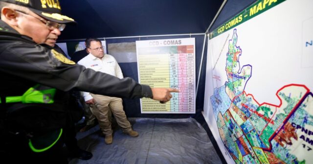 Estado de emergencia: Ministro Martínez lidera operativo de control territorial en Comas