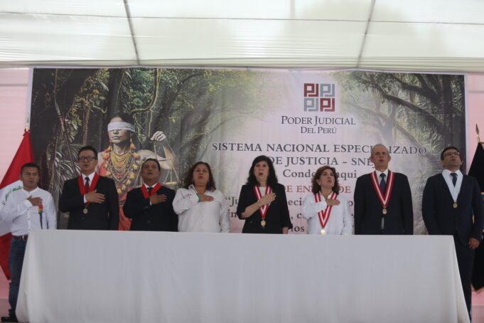 Presidenta del Poder Judicial. «Debe quedar claro que los hechos de violencia sexual serán sancionados de maneras ejemplar»