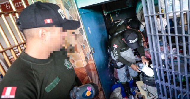 INPE realiza operativo de prevención y control en el penal de Ica