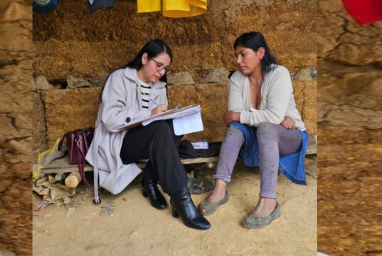 Cajamarca: audiencia judicial domiciliaria garantiza derechos de madre e hijos en situación de extrema vulnerabilidad
