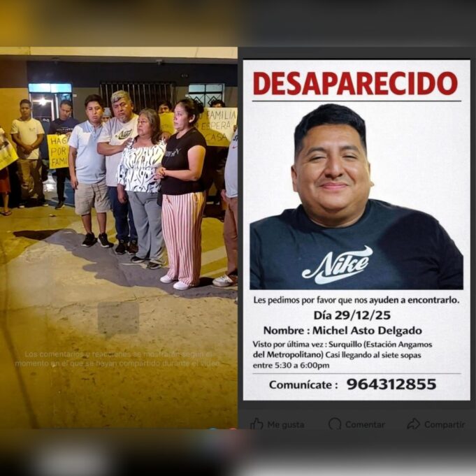 Reportan como desaparecido a Ing. que labora en hospital Minsa