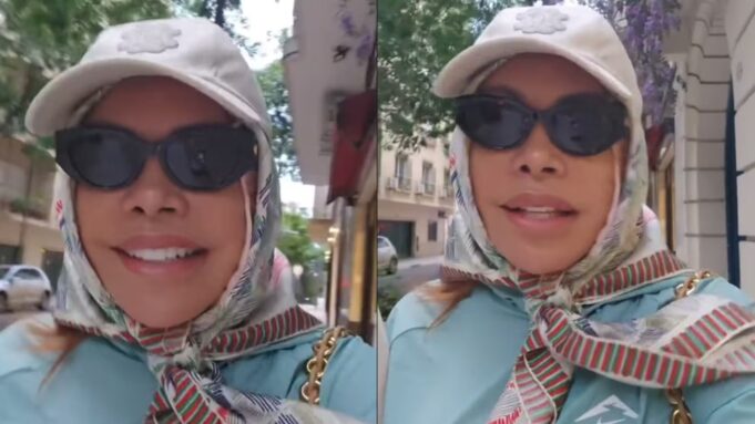 Magaly, ad portas de los 63 cheques, voló a la Argentina para una nueva transformación kafkiana