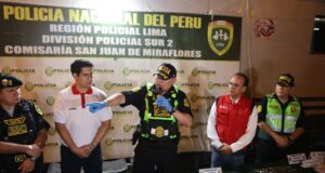 Droga, armas y motocicletas robadas fueron incautadas en megaoperativo con participación del MINEDU