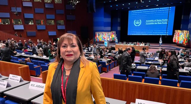 Luz Ibáñez refuerza en Lima su candidatura a la Corte Internacional de Justicia de La Haya(CIJ)