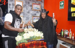 David ‘Pantera’ Zegarra se recarga de energía con maestro Supay