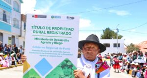 Puno marca el camino de la formalización rural en el Perú