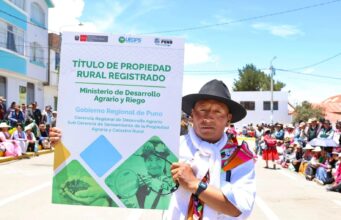 Puno marca el camino de la formalización rural en el Perú