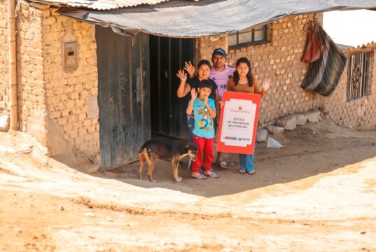 Cerca de 2 mil familias de La Libertad reciben su título de propiedad