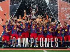 Barcelona retuvo el título de la Supercopa de España al derrotar a Real Madrid 3-2 en Yeda