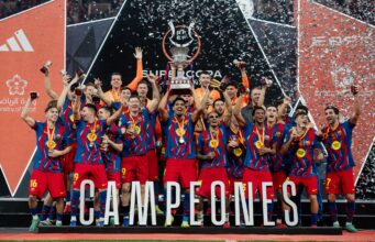 Barcelona retuvo el título de la Supercopa de España al derrotar a Real Madrid 3-2 en Yeda