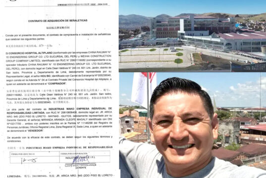 CHINA RAILWAY N°10 ignora leyes peruanas y perjudica empresa nacional