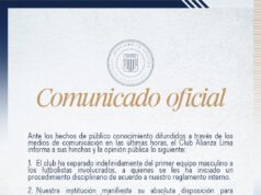 Alianza Lima emitió comunicado y confirman separación indefinidamente a Zambrano, Peña y Trauco
