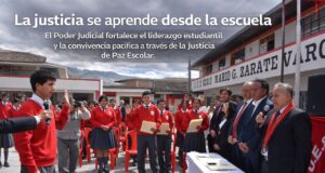 Corte Superior de Justicia de Cajamarca: Día Escolar de la No Violencia y la Paz