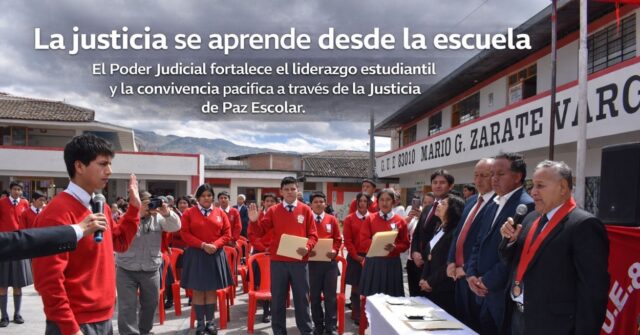 juez escolar CAJAMARCA