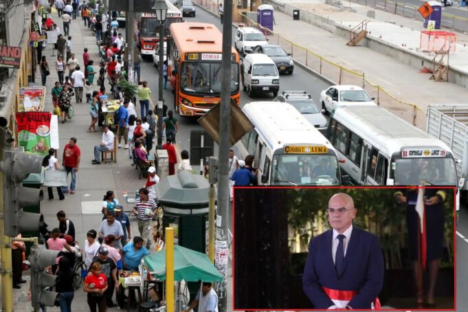 Paran en seco a Jerí: Presidente de transición enfrenta su primera movilización que exige acaben extorsiones