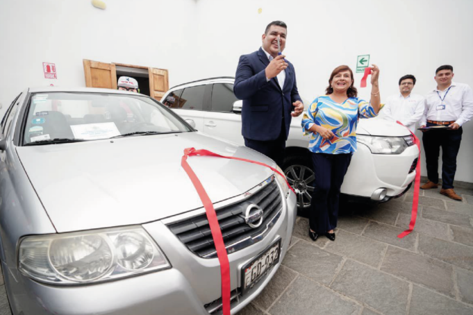 SUNAFIL ENTREGÓ VEHÍCULOS AL GORE DE LA LIBERTAD PARA FORTALECER LA FORMALIZACIÓN LABORAL