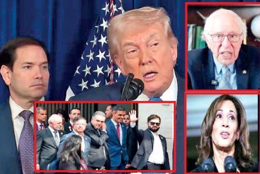 Trump enfrenta críticas internas y externas por operación militar en Venezuela