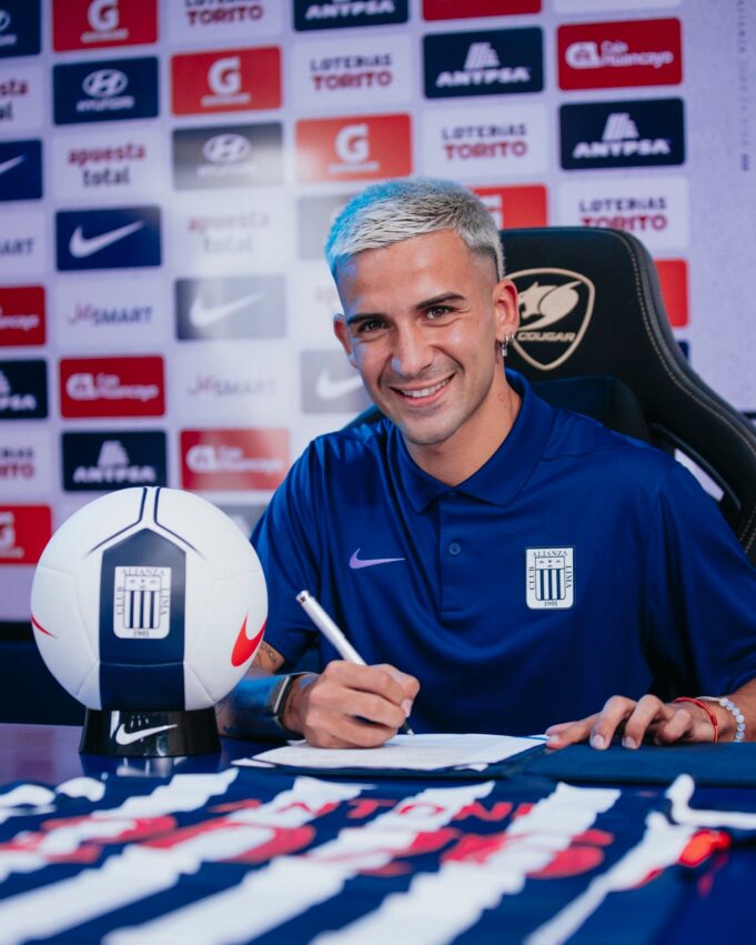 Uruguayo Mateo Antoni firmó por Alianza Lima y será refuerzo para la temporada 2026