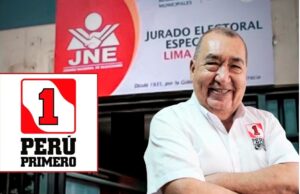 Mario Vizcarra: JEE declara improcedente solicitud de inscripción de fórmula presidencial de Perú Primero