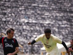 Universitario y Melgar jugaron dos amistosos en el Estadio Monumental de Ate
