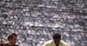 Universitario y Melgar jugaron dos amistosos en el Estadio Monumental de Ate