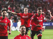 Real Madrid cayó en su visita a Osasuna 2-1 y puede ceder la punta si gana Barcelona a Levante