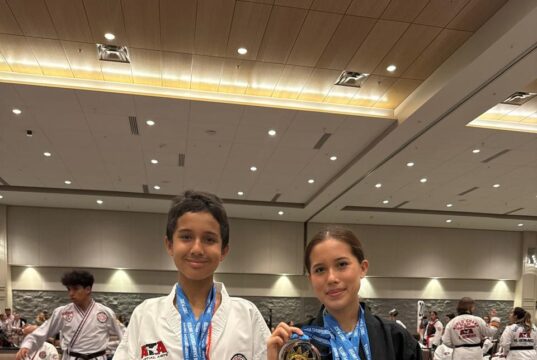 Valentina y Joaquín Chirinos lograron medallas de Oro en Torneo Internacional de Taekwondo en EE.UU.