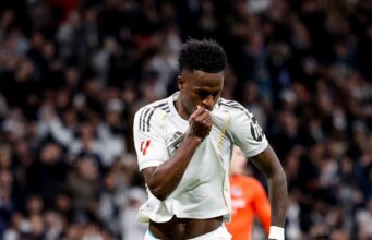 Real Madrid goleó a la Real Sociedad 4-1 y pasó a ser líder de la Liga de España