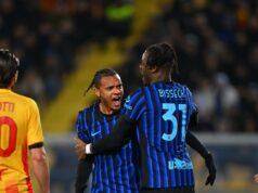 Inter de Milán derrotó a Lecce por 2-0 y amplía su ventaja sobre el AC Milán en el liderazgo del Calcio Italiano