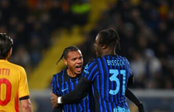 Inter de Milán derrotó a Lecce por 2-0 y amplía su ventaja sobre el AC Milán en el liderazgo del Calcio Italiano