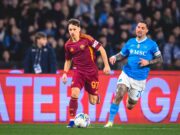 Nápoles se aleja del líder de la Serie «A» Inter de Milán, tras empatar 2-2 con la Roma