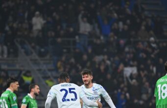 Inter de Milán goleó a Sassuolo 5-0 y sigue firme en la punta de la Serie «A» del Calcio Italiano