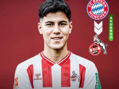 Felipe Chávez jugará a préstamo en el Colonia cedido por su club Bayern Múnich hasta final de temporada