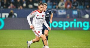 Fabio Gruber fue titular en empate de Nuremberg ante Bochum 1-1 por la Bundesliga 2