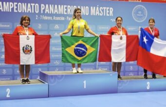 Perú logró 11 medallas en el Panamericano Máster de Tenis de Mesa en Asunción-Paraguay