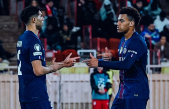 PSG logró gran triunfo sobre Mónaco de visita por 3-2 en el juego de ida de los Playoffs de Champions
