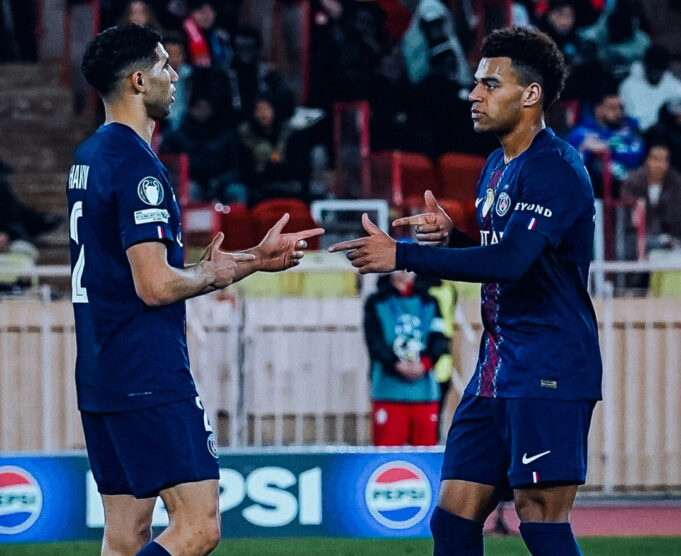 PSG logró gran triunfo sobre Mónaco de visita por 3-2 en el juego de ida de los Playoffs de Champions