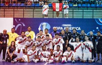 Selección Peruana logró tercer lugar en la Copa América de Futsal al golear a Venezuela 4-1