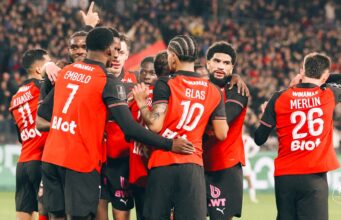 Stade Rennes le ganó al líder PSG 3-1 que mañana podría ceder el trono al Lens si gana