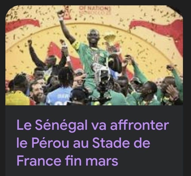 El Stade de France será escenario del amistoso entre Perú y Senegal el sábado 28 de marzo en París