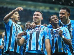 Erick Noriega fue la figura del Gremio en el trunfo ante Mineiro 2-1, al anotar un gol y dar pase para el otro