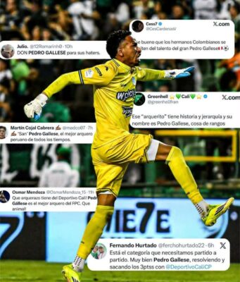 Pedro Gallese cosecha elogios de prensa colombiana tras su actuación en triunfo ante Nacional 1-0