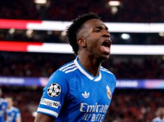Real Madrid con golazo de Vinicius Jr venció al Benfica 1-0 de visitante en la ida de los playoffs de Champions