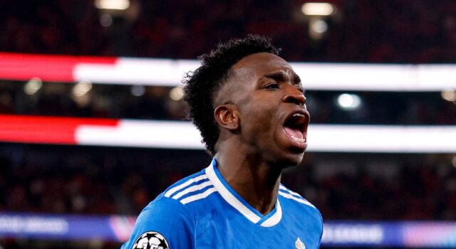 Real Madrid con golazo de Vinicius Jr venció al Benfica 1-0 de visitante en la ida de los playoffs de Champions