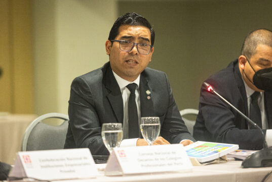 Sunedu participa en la sesión del Acuerdo Nacional que abordó los lineamientos para el desarrollo de la educación superior