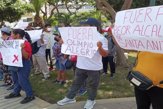 Alcalde con las horas contadas en Santa Anita